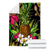 Hawaii Tropical Flowers Pineapple Premium Blankets - AH - Polynesian Pride