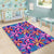 Hawaii Tropical Flowers Pink Area Rug - AH - Polynesian Pride