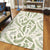 Hawaii Tropical Green Pattern Area Rug - AH - Polynesian Pride