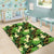 Hawaii Tropical Leaves And Plumeria Area Rug - AH - Polynesian Pride