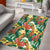 Hawaii Tropical Leaves Flowers And Birds Floral jungle Area Rug - AH - Polynesian Pride