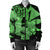 Hawaii Turtle Bomber Jacket Polynesian Hibiscus Art Ver 2.0 Green - AH - Polynesian Pride