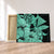 Hawaii Turtle Canvas Polynesian Hibiscus Art Ver 2.0 Turquoise - AH Canvas Poly-cotton - Polynesian Pride