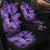 Hawaii Turtle Car Seat Covers Polynesian Hibiscus Art Ver 2.0 Violet - AH - Polynesian Pride