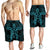 Hawaii Turtle Fixed Blue Men's Shorts AH - Polynesian Pride