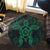 Hawaii Turtle Fixed Green Round Carpet AH - Polynesian Pride