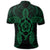 Hawaii Turtle Fixed Green Polo Shirt - Polynesian Pride