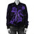 Hawaii Turtle Flower Polynesian Bomber Jacket - Purple - AH - Polynesian Pride