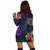 Hawaii Turtle Hibiscus Hoodie Dress - Day Style - AH - Polynesian Pride