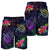 Hawaii Turtle Hibiscus Men's Shorts - Day Style - AH - Polynesian Pride