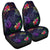 Hawaii Turtle Hibiscus Car Seat Covers - Day Style - AH Universal Fit Black - Polynesian Pride