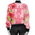 Hawaii Turtle Hibiscus Bomber Jacket - Pink Style - AH - Polynesian Pride