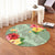 Hawaii Turtle Hibiscus Round Carpet - Tink Style - AH - Polynesian Pride