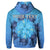 Custom Hawaii Turtle Hibiscus Blue Hoodie - Polynesian Pride