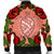 Hawaii Turtle Hibiscus Pink Bomber Jacket - Fide Style - AH - Polynesian Pride