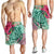 Hawaii Turtle Hibiscus Plumeria Men's Shorts - Hug Style - AH - Polynesian Pride