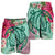 Hawaii Turtle Hibiscus Plumeria Men's Shorts - Hug Style - AH - Polynesian Pride