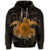 Hawaiian Turtle Hibiscus Polynesian Hoodie Full Style Gold - Polynesian Pride