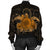 Hawaii Turtle Hibiscus Polynesian Bomber Jacket - Full Style - Gold - AH - Polynesian Pride