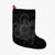 Hawaii Turtle Hibiscus Polynesian Christmas Stocking - Full Style - Gray - AH Christmas Stocking 26 X 42 cm Black - Polynesian Pride