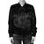 Hawaii Turtle Hibiscus Polynesian Bomber Jacket - Full Style - Gray - AH - Polynesian Pride