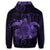 Hawaiian Turtle Hibiscus Polynesian Hoodie Full Style Purple - Polynesian Pride