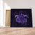 Hawaii Turtle Hibiscus Polynesian Canvas - Full Style - Purple - AH Canvas Poly-cotton - Polynesian Pride