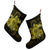 Hawaii Turtle Hibiscus Polynesian Christmas Stocking - Full Style - Yellow - AH - Polynesian Pride