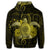 Hawaiian Turtle Hibiscus Polynesian Hoodie Full Style Yellow - Polynesian Pride