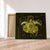 Hawaii Turtle Hibiscus Polynesian Canvas - Full Style - Yellow - AH Canvas Poly-cotton - Polynesian Pride