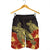 Hawaii Turtle Hibiscus Red Men's Shorts - AH - Polynesian Pride