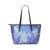 Personalized - Hawaii Turtle Jellyfish Coral Galaxy Large Leather Tote - Polynesian Pride