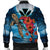 Hawaii Turtle Kanaka Hibiscus Stary Night Bomber Jacket - AH - Polynesian Pride