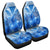 Hawaii Turtle Kanaka Plumeria Polynesian Car Seat Covers Blue - AH Universal Fit Black - Polynesian Pride