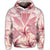 Hawaiian Turtle Kanaka Plumeria Polynesian Hoodie Pink - Polynesian Pride