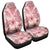 Hawaii Turtle Kanaka Plumeria Polynesian Car Seat Covers Pink - AH Universal Fit Black - Polynesian Pride