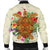 Hawaii Turtle Life Hibiscus Design Bomber Jacket - AH - Polynesian Pride