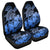 Hawaii Turtle Map Polynesian Car Seat Covers Safety Blue - AH Universal Fit Black - Polynesian Pride