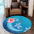 Hawaii Turtle Moon Dream Round Carpet - AH - Polynesian Pride