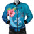 Hawaii Turtle Moon Dream Bomber Jacket - AH Black Unisex - Polynesian Pride