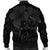 Hawaii Turtle Ohana Hibiscus Poly Bomber Jacket - Gray - AH - Polynesian Pride