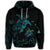 Hawaiian Turtle Ohana Paua Shell Hoodie - Polynesian Pride