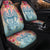 Hawaii Turtle Ohana Stary Night Hibiscus Car Seat Covers - AH - Polynesian Pride