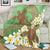 Hawaii Turtle Plumeria Premium Blankets - Green Style - AH - Polynesian Pride