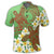 Hawaii Turtle Plumeria Polo Shirt Green Style - Polynesian Pride