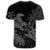 Hawaii Turtle Plumeria Coconut Tree Polynesian T Shirt Gray - Polynesian Pride