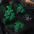 Hawaii Turtle Plumeria Coconut Tree Polynesian Car Seat Covers - Green - AH - Polynesian Pride