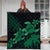 Hawaii Turtle Plumeria Coconut Tree Polynesian Premium Quilts - Green - AH - Polynesian Pride