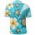 Hawaii Turtle Plumeria Kanaka Ocean Polo Shirt - Polynesian Pride