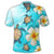 Hawaii Turtle Plumeria Ocean Polo Shirt - Polynesian Pride